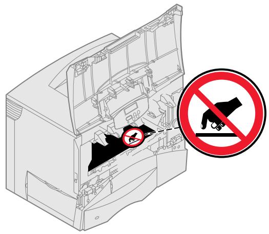 LEXMARK C760 - Einsetzen der Druckkassetten - 5