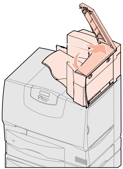 LEXMARK C760 - Installieren einer Ablageerweiterung - 3