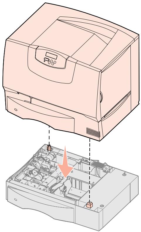 LEXMARK C760 - Aufstellen des Druckers - 3