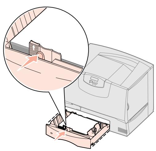 LEXMARK C760 - Einlagen von Papier in 500-Blatt-Fächer - 3