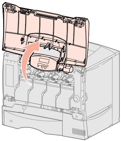 LEXMARK C762 - Einsetzen der Druckkassetten - 1