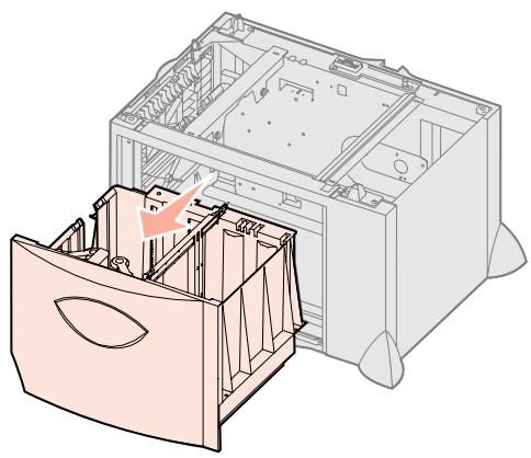 LEXMARK C762 - Einlagen von Papier in ein 2000-Blatt-Fach - 1