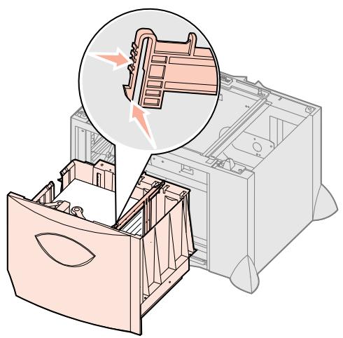 LEXMARK C762 - Einlagen von Papier in ein 2000-Blatt-Fach - 2