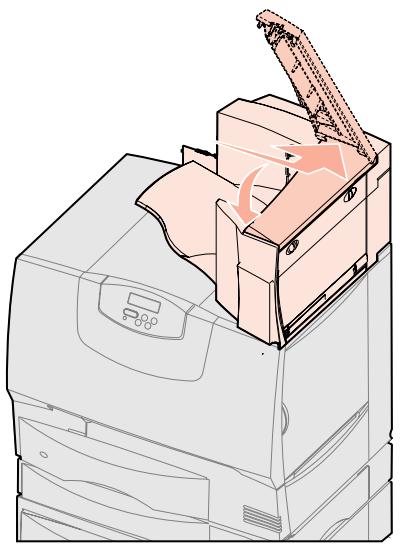 LEXMARK C762 - Installieren einer Ablageerweiterung - 3