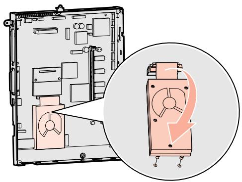 LEXMARK C762 - Installieren einer Festplatte - 4