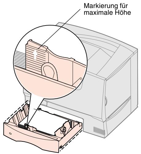 LEXMARK C762 - Einlagen von Papier in 500-Blatt-Fächer - 4