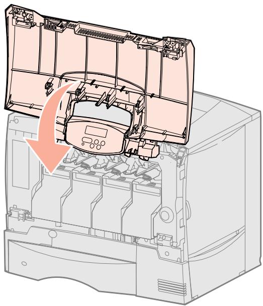 LEXMARK C762 - Einsetzen der Druckkassetten - 10