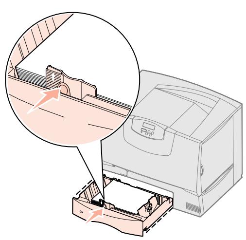 LEXMARK C762 - Einlagen von Papier in 500-Blatt-Fächer - 3