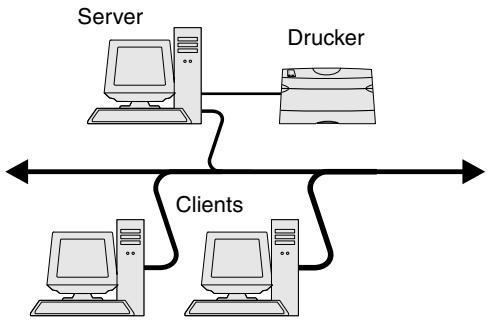 LEXMARK C762 - Gemeinsam genutzter Druck   über einen Server mit   Windows NT 4.0, Windows 2000,   Windows XP oder   Windows Server 2003 - 1