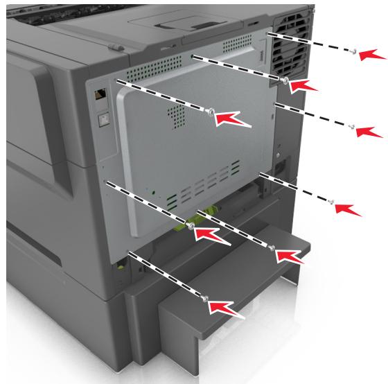 LEXMARK CS310DN, CX310DN, CX410DE - Installation d'une carte mémoire - 8
