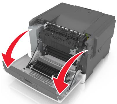 LEXMARK CS310DN, CX310DN, CX410DE - Remplacement de la bouteille de récapération de toner - 12