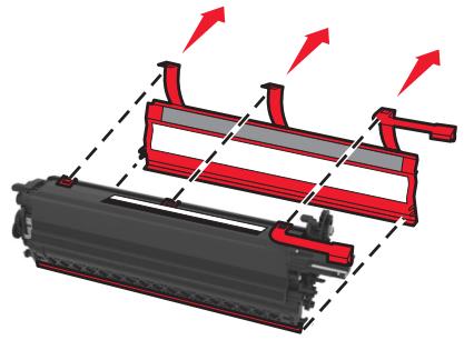 LEXMARK CS310DN, CX310DN, CX410DE - Remplacement d'une unité de développement - 11