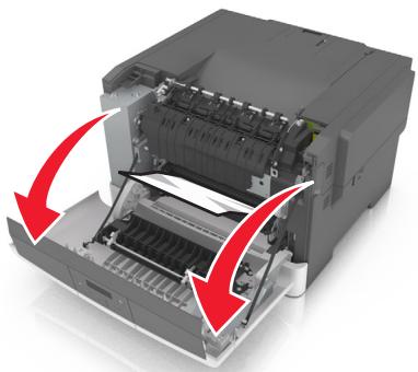 LEXMARK CS310DN,  CX310DN,  CX410DE - Bourrage, porte avant [20y.xx] - 2