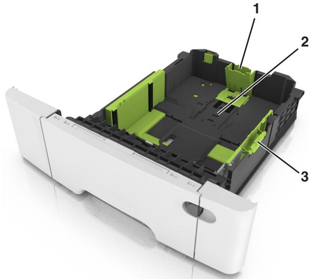 LEXMARK CS310DN, CX310DN, CX410DE - Chargement du double bac 650 feuilles - 2