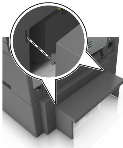 LEXMARK CS310DN, CX310DN, CX410DE - Installation d'un double tiroir 650 feuilles - 5