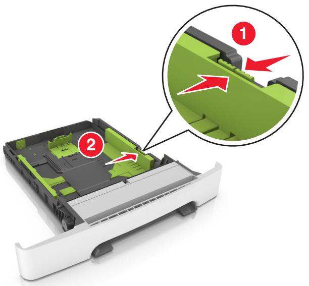 LEXMARK CX310DN - Chargement du tiroir 250 feuilles - 2