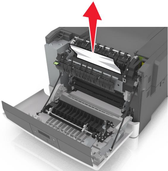 LEXMARK CX310DN - Bourrage, unité de fusion. Ouvrez la porte avant. [202.xx] - 3