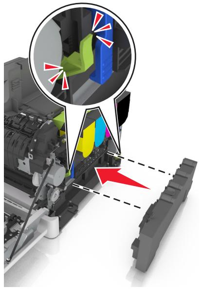 LEXMARK CX310DN - Remplacement de la bouteille de récapération de toner - 7