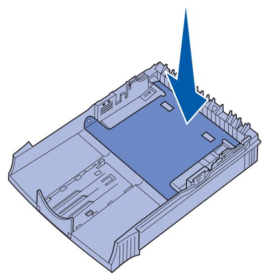 LEXMARK E220 - Einlagen von Druckmedien in das zusammenzliche 250-Blatt-Fach - 2