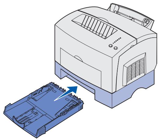 LEXMARK E220 - Schritt 2: Anbringenden zusätzlichen 250-Blatt-Zuführung - 3