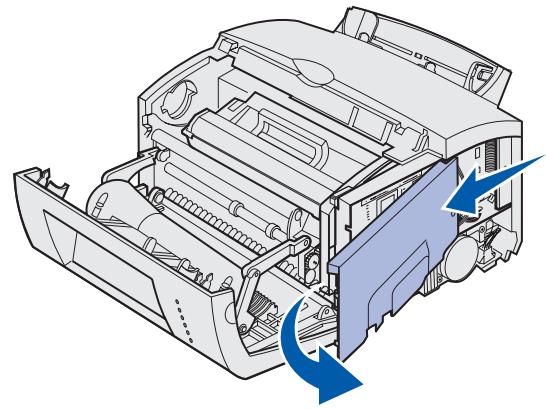 LEXMARK E220 - Entfernen der Systemplatinenabdeckung - 2