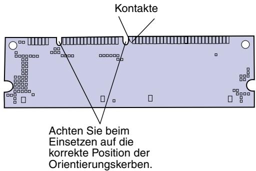 LEXMARK E320 - Installieren einer Druckerspeicherkarte - 1