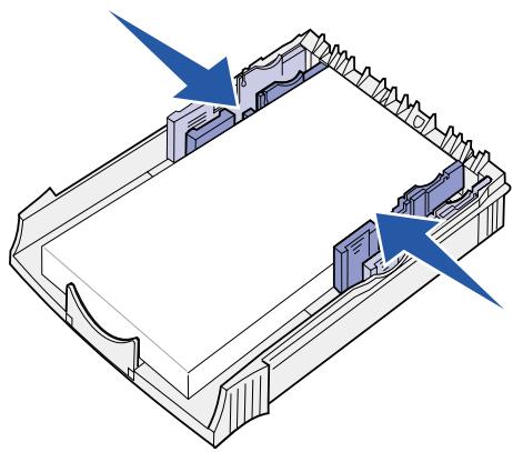 LEXMARK E320 - Einlagen von Papier in das zusätzliche Fach 2 - 6