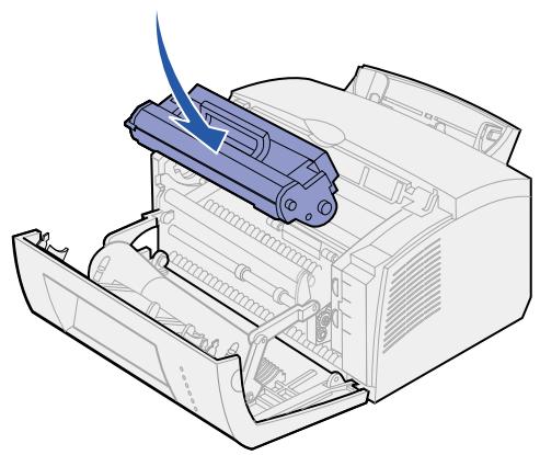 LEXMARK E320 - Schritt 2: Einsetzen der Druckkassette - 2