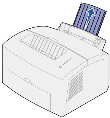 LEXMARK E320 - Einlagen von Papier in Fach 1 - 1