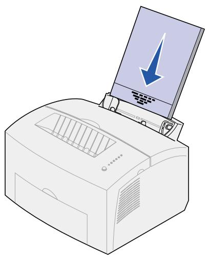 LEXMARK E320 - Einlagen von Papier in Fach 1 - 3