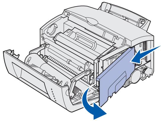 LEXMARK E321 - Entfernen der Systemplatinenabdeckung - 2