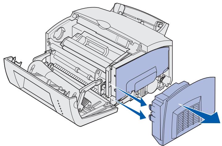 LEXMARK E321 - Entfernen der seitlichen Druckerabdeckung - 3
