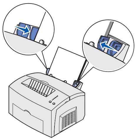 LEXMARK E321 - Einlagen von Papier in Fach 1 - 6