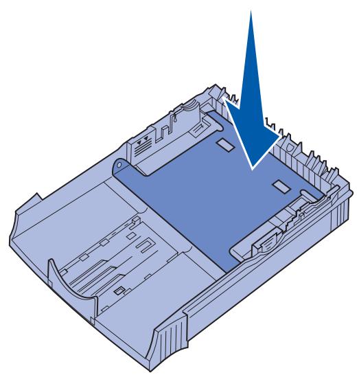 LEXMARK E321 - Einlagen von Druckmedien in das zusammenzliche 250-Blatt-Papierfach - 2
