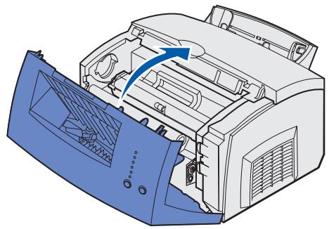 LEXMARK E321 - Entfern der Druckkassettenverpackung - 6