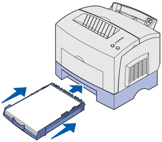 LEXMARK E321 - Einlagen von Druckmedien in das zusammenzliche 250-Blatt-Papierfach - 7