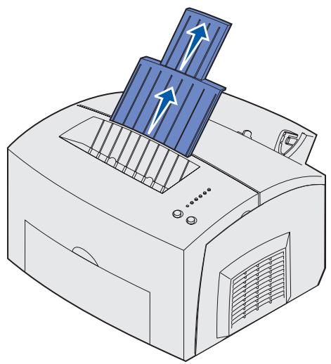 LEXMARK E323 - Einlagen von Papier in die manuelle Einzelblattzuführung - 1