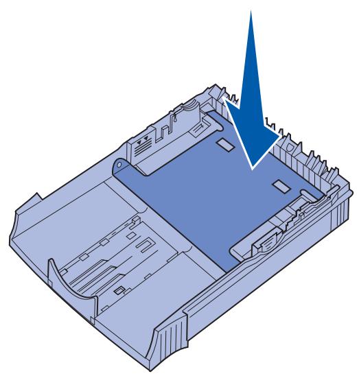 LEXMARK E323 - Einlagen von Druckmedien in das zusammenzliche 250-Blatt-Papierfach - 2