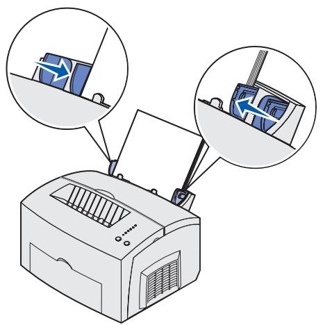 LEXMARK E323 - Einlagen von Papier in Fach 1 - 6
