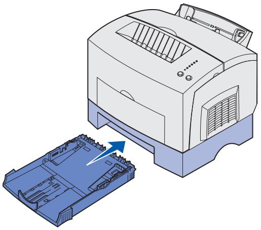 LEXMARK E323 - Schritt 2: Anbringen der zusammenlichen 250-Blatt-Zuführung - 3