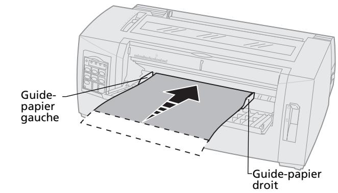 LEXMARK FORMS PRINTER 2400 - Reglez la marge de gauche. - 2
