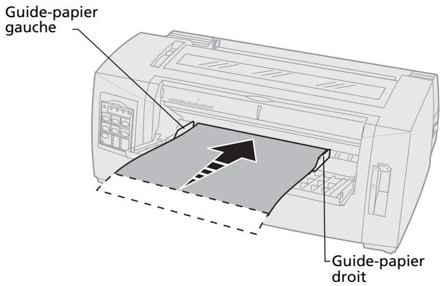 LEXMARK FORMS PRINTER 2400 - Mettez l'imprimante sous tension. - 2