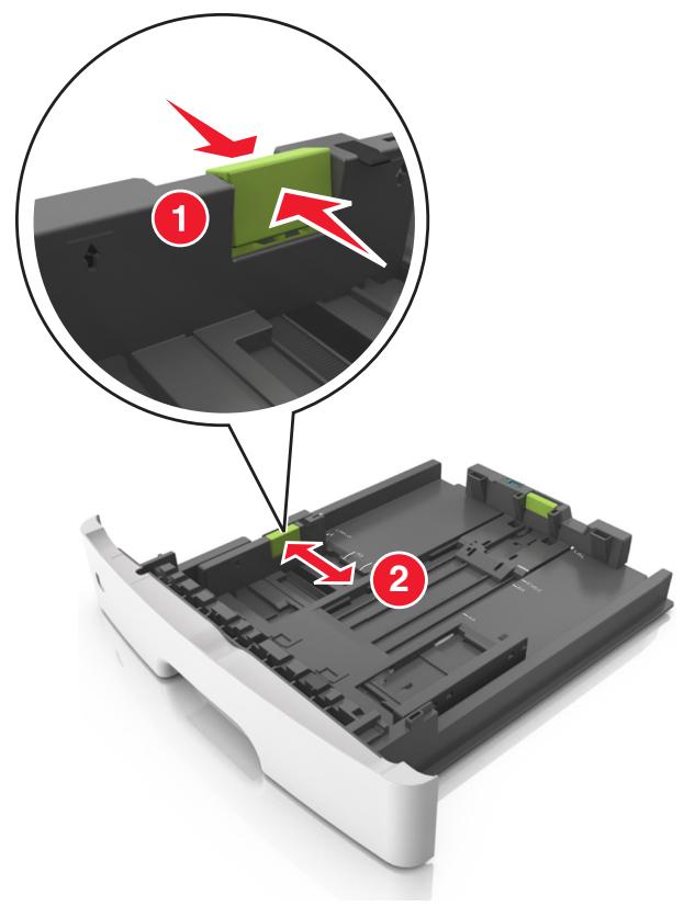 LEXMARK MS310DN, MS410DN - Chargement des tiroirs - 5