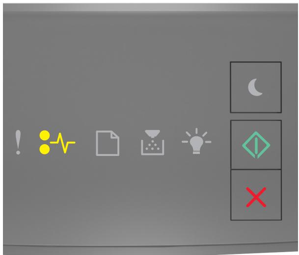 LEXMARK MS310DN,  MS410DN - [x]-bourrage papier, ouvre la porte arrête. [20y.xx] - 1