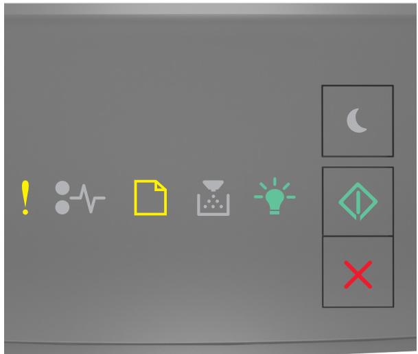 LEXMARK MS310DN,  MS410DN - [34] Format de papier incorrect, ouvrir [alimentation papier] - 2