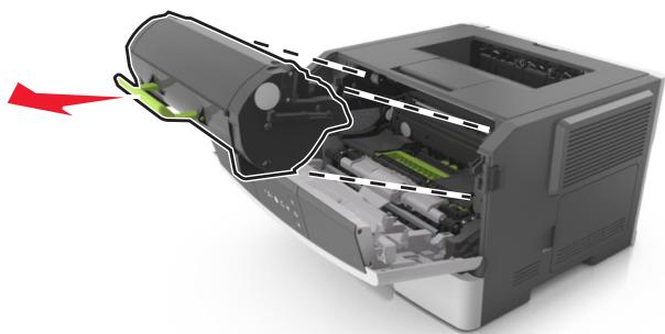 LEXMARK MS410DN - [x]-bourrage papier, ouvre la porte avant. [20y.xx] - 10