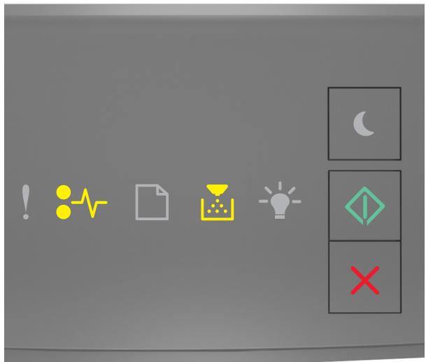 LEXMARK MS410DN - [x]-bourrage papier, ouvre la porte arrête. [20y.xx] - 2