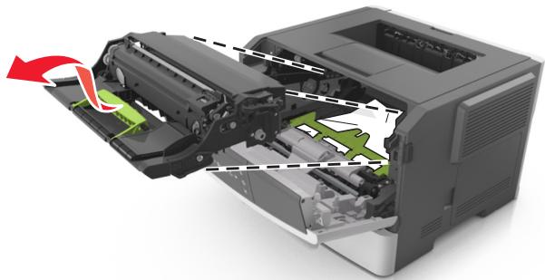 LEXMARK MS410DN - [x]-bourrage papier, ouvre la porte avant. [20y.xx] - 11