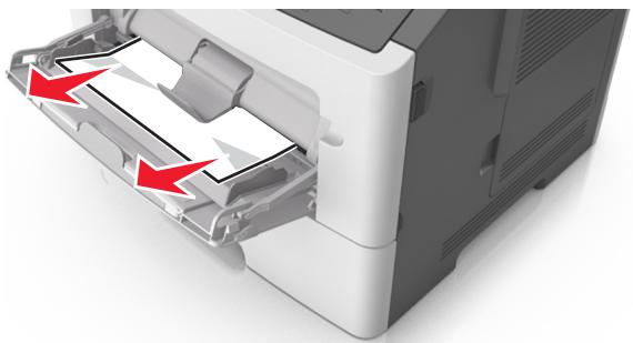 LEXMARK MS410DN - [x]-bourrage papier, éliminez le bourrage du chargeur multifonction. [250.xx] - 6