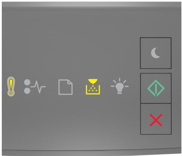 LEXMARK MS410DN - [88.xy] Niveau cartouche très bas - 1